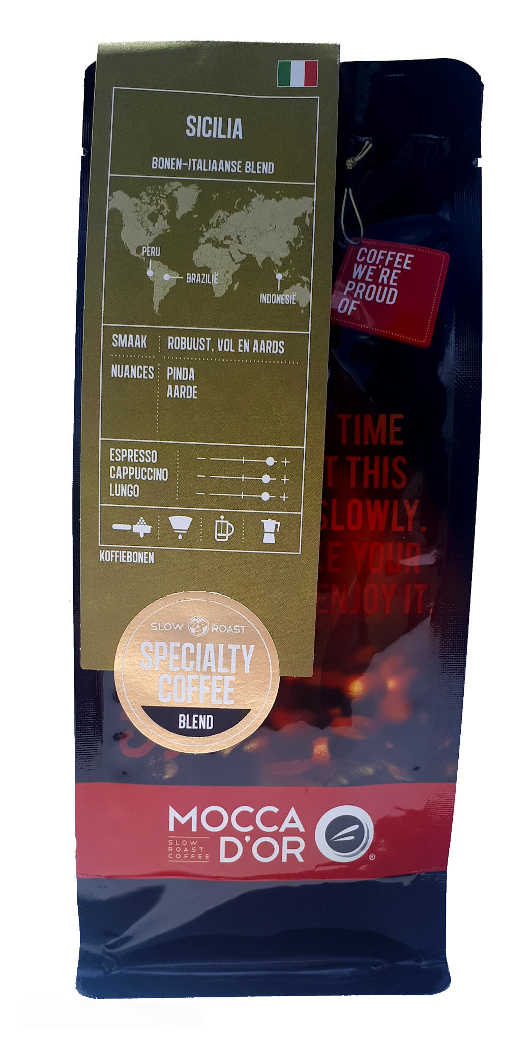 Mocca d'Or Sicilia bonen 250 gr