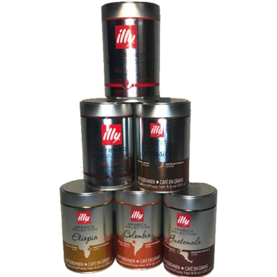 Illy Sample pack 6 x 250 gr