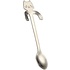 Coffee Spoon Cat Silver Small