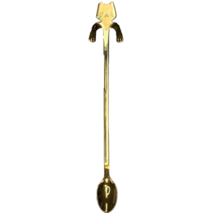 Coffee Spoon Cat Gold - Large