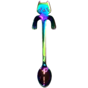Coffee spoon cat Multicolored Small