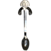 Coffee Spoon Dog Silver-colored Small