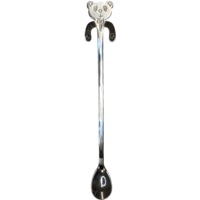 Coffee Spoon Panda Silver Large