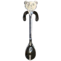 Coffee spoon Panda Silver colored Small