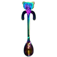 Coffee Spoon Panda Multicolored Small