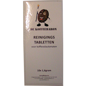De Koffiebaron Universele reinigingstabletten