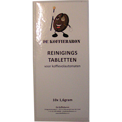 De Koffiebaron Universal cleaning tablets