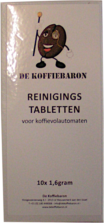 De Koffiebaron Universele reinigingstabletten