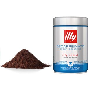 Illy Decaffeinato Espresso gemalen bonen 250 gr
