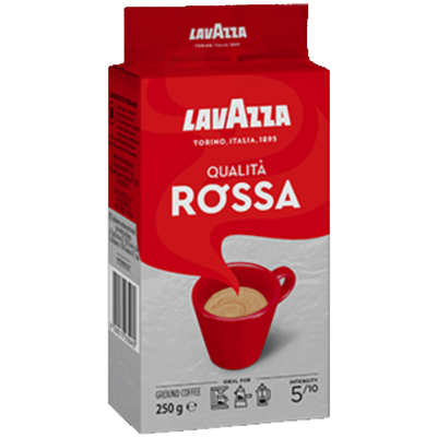 Lavazza Qualita Rossa Ground beans 250 grams
