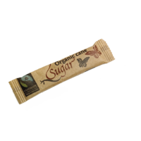 Time to enjoy! Cane sugar sachets 4 grams