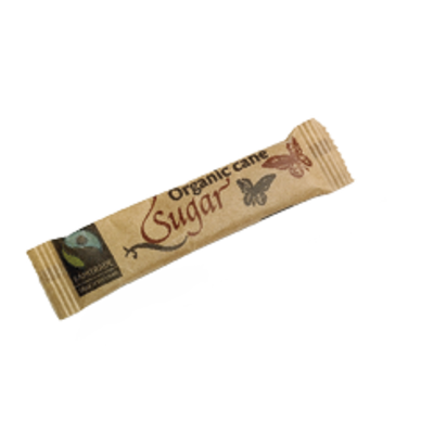 Time to enjoy! Cane sugar bags 4 grams 600 pieces