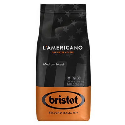 Bristot L’ Americano Medium Roast beans 1 kg from € 17,27