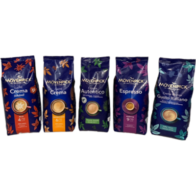 Mövenpick Sample pack 5 x 1 kilo