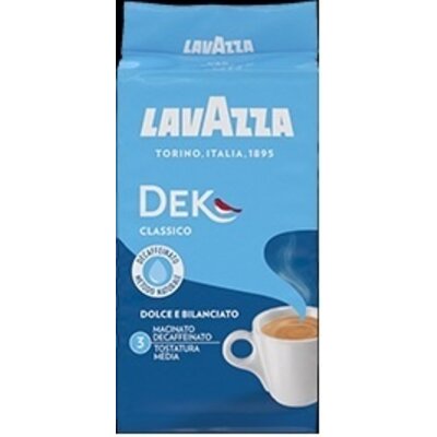 Lavazza Dek Classico gemalen 250 gram