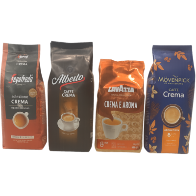 Musterpaket Cappuccino 4 x 1 Kilo