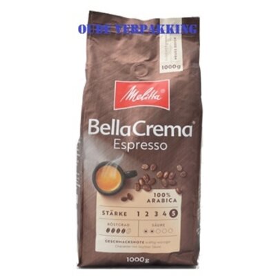 Melitta Bellacrema espresso bonen 1 kg vanaf € 14,08