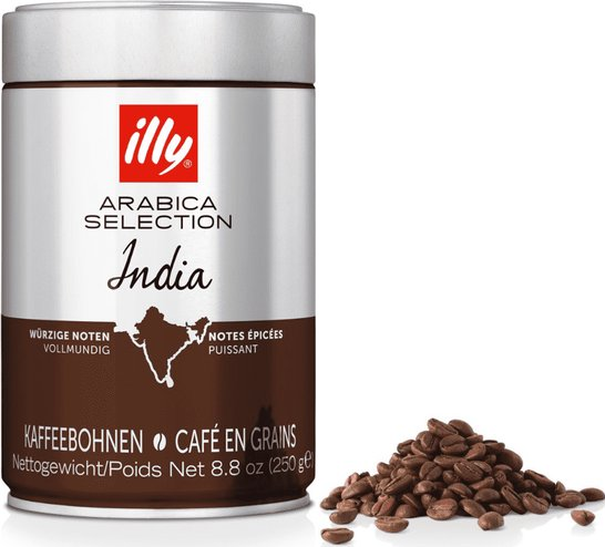 Illy Arabica Selection India bonen 250 gr