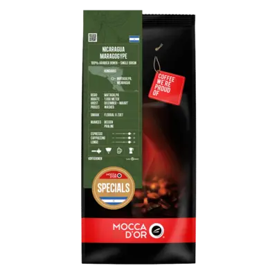 Mocca d'Or Mocca d’Or Nicaragua Maragogype Koffiebonen 500 gram
