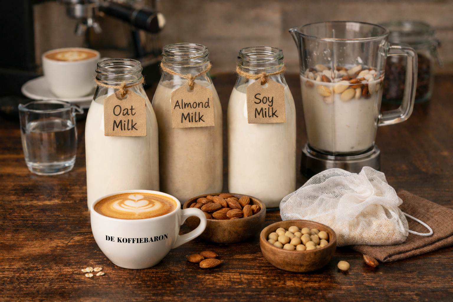 Pflanzliche Milch selbst herstellen