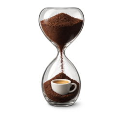 Ground coffee