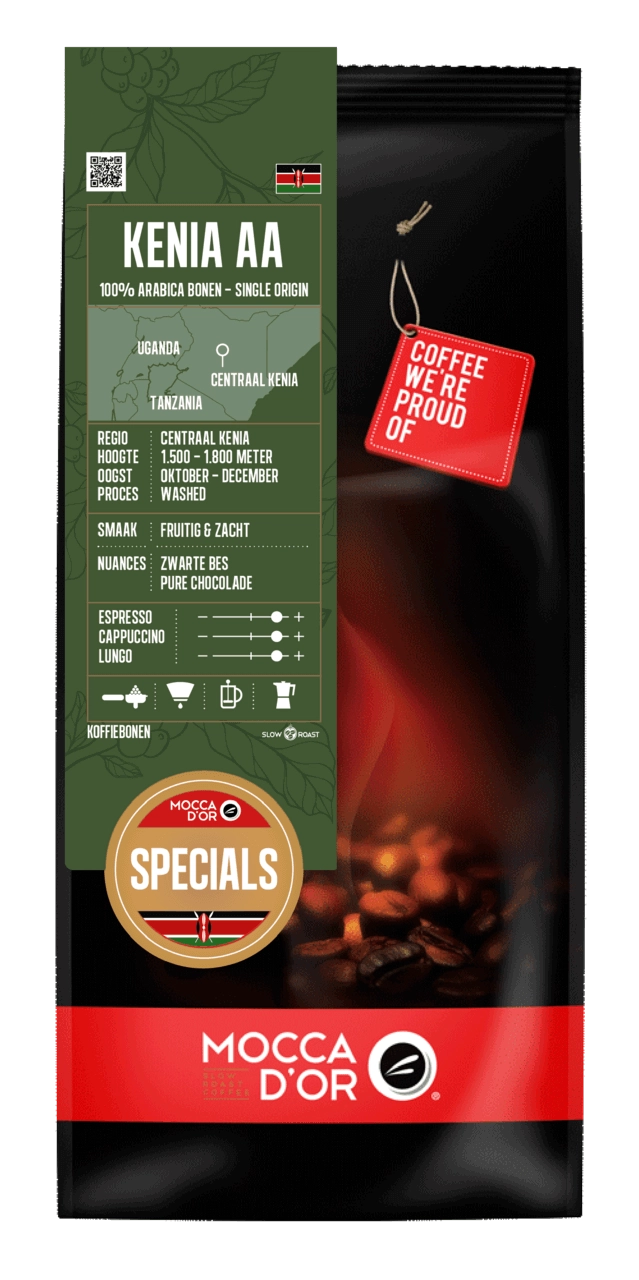 Mocca d’Or Mocca d’Or Kenia AA bonen 500 gr