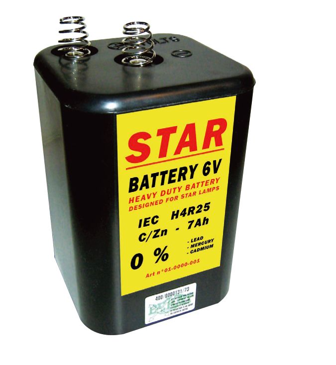 President Pest Inspireren Batterij 4R25-6V-7Ah voor werflichten | TRAFFIC-shop