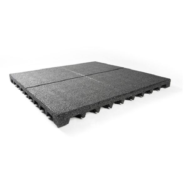  Bmack rubber safety tile 100 x 100 x 7.5 cm