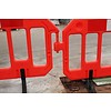 Construction barrier 'Gatebarrier' - orange - 1000 x 2000 mm