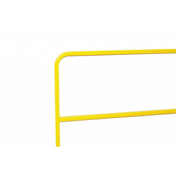  Main courante jaune pour passerelle de chantier