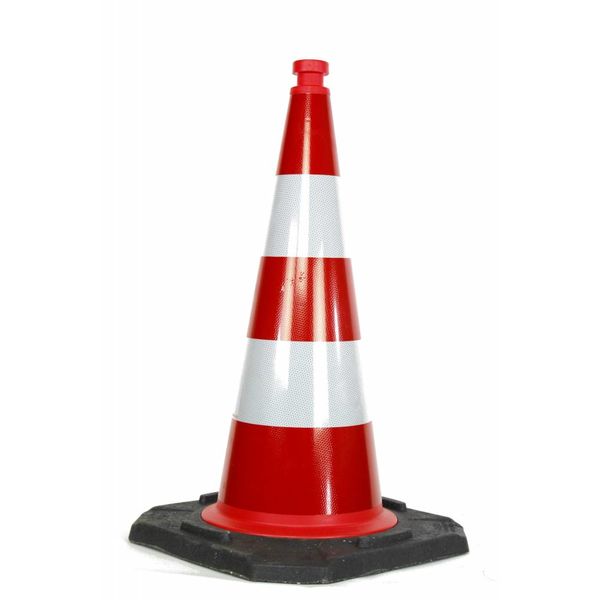  Traffic Cone  fully reflective - 75 cm