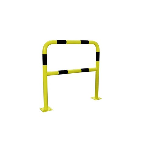 Protection barrier with crossbar + base plate 1000 x 1000 mm