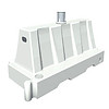 Stackable Jersey barrier EASY white 500 mm