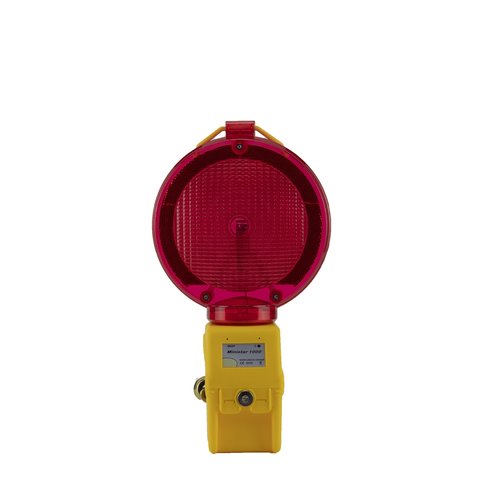 Warning lamp MINISTAR 1000 - red (incl. Recupel)