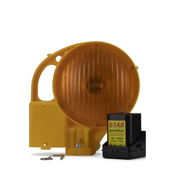  Werflamp STAR 8000 - enkelzijdig - geel