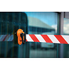 Skipper kit ramen - 9 meter - rood/wit - met Skipper zuignappen en XS afzetlinthouder
