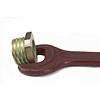 Tension nut wrench ground sleeves