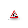 Signalisation 'TRIPAN' - panneau A31 - TRAVAUX - pliable