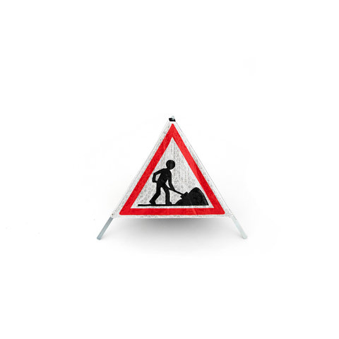 Signalisation 'TRIPAN' - panneau A31 - TRAVAUX