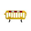 Construction barrier 'Gatebarrier' - yellow - 1000 x 2000 mm