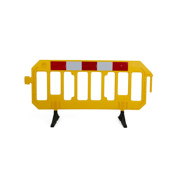  Construction barrier 'Gatebarrier' - yellow - 1000 x 2000 mm