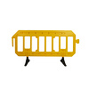 Construction barrier 'Gatebarrier' - yellow - 1000 x 2000 mm