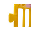 Construction barrier 'Gatebarrier' - yellow - 1000 x 2000 mm