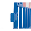 Werfhek ' afzethek 'Gatebarrier' - blauw - 1000 x 2000 mm