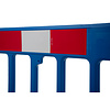 Construction barrier 'Gatebarrier' - blue - 1000 x 2000 mm