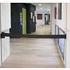 Enrouleur à sangle avec support mural 50 mm x 3 m - rouge/noir