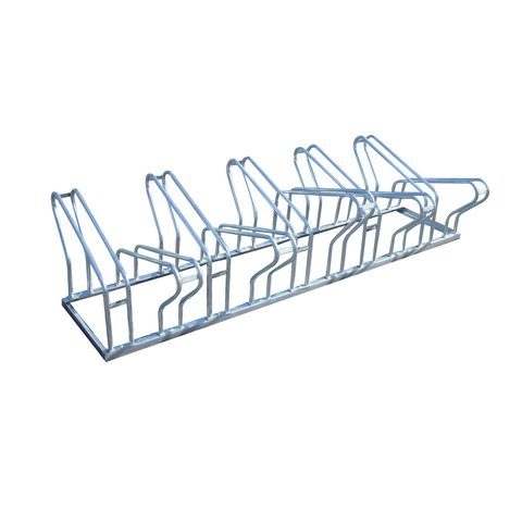 Double-sided bicycle rack 10 bikes