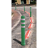 Flexible bollard V-FLEX green