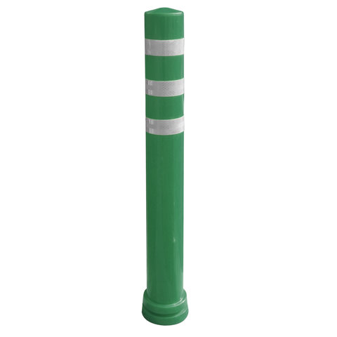 Flexible bollard V-FLEX green