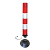 Flexible bollard FLEXPIN - red/white - 75 cm